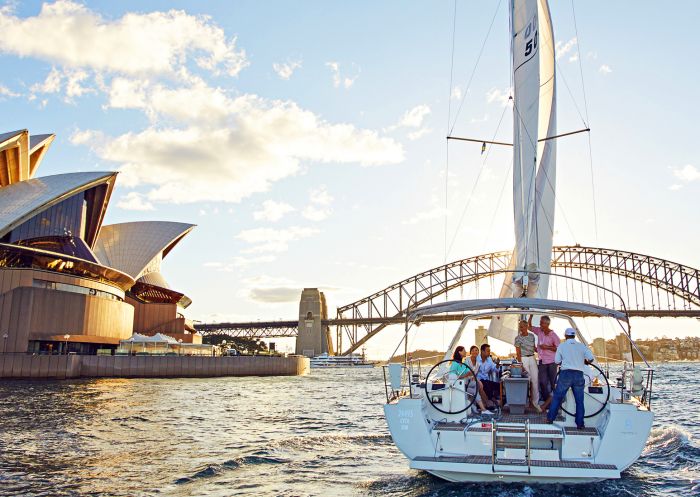 Sailing on Sydney Harbour