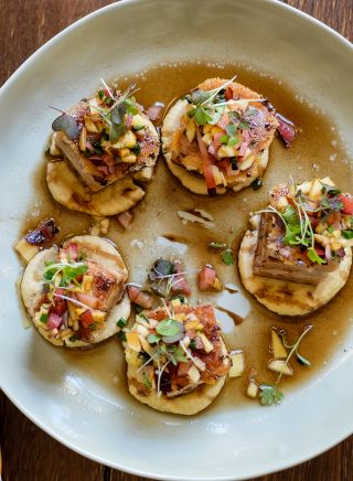 Boutique bar food at The Pig & Tinder Box, Tamworth