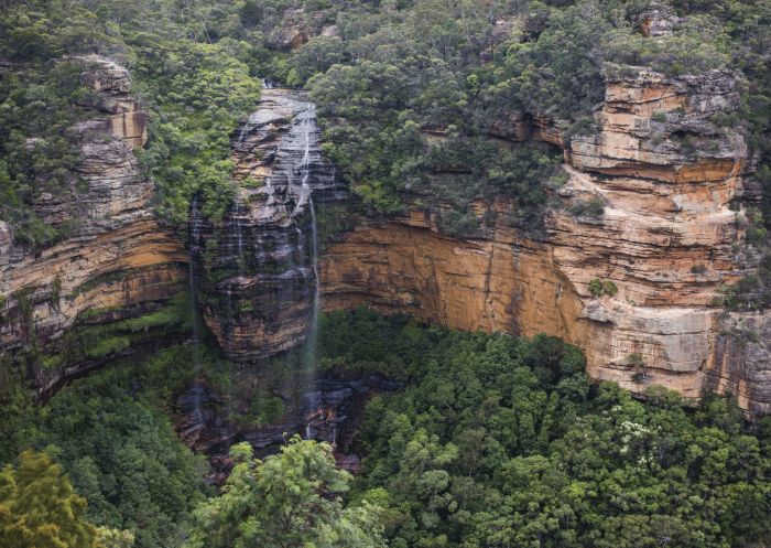 Wentworth Falls, Blue Mountains The scenic Wentworth Falls, Leura in the Blue Mountains