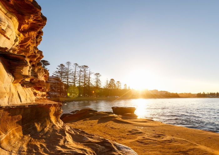 Sunrise at the beach at Terrigal Beach, Terrigal