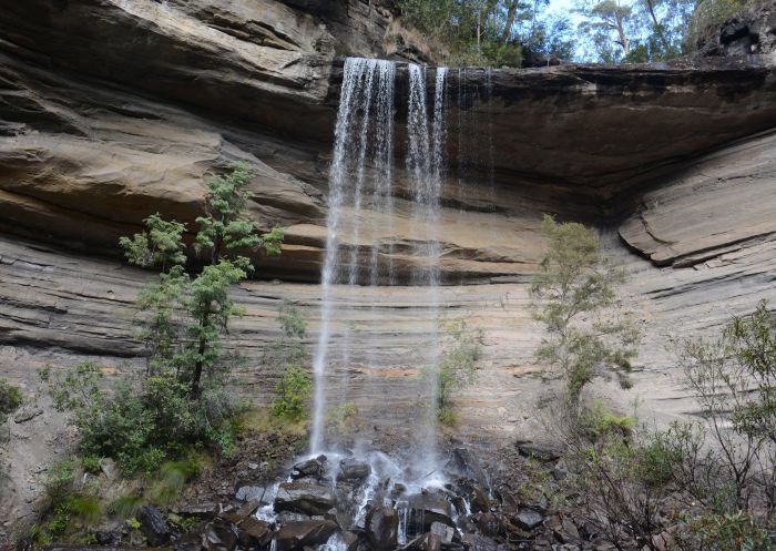 Victoria Falls walking track in the Blackheath area of Blue Mountains National Park, near Mount Victoria