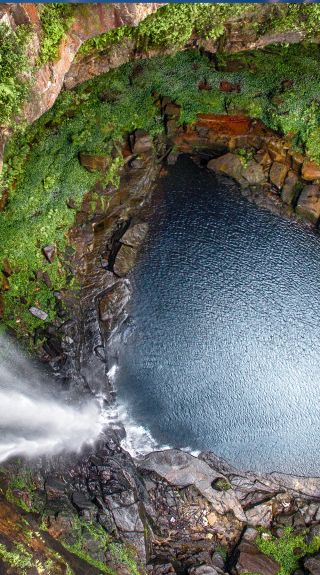 Belmore Falls, Morton National Park - Credit: Above Down Under by Kramer Photography