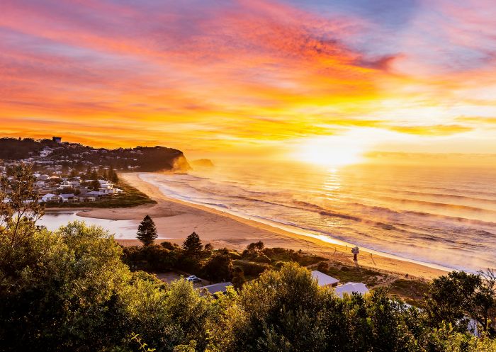 Sunrise over Avoca Beach, Central Coast