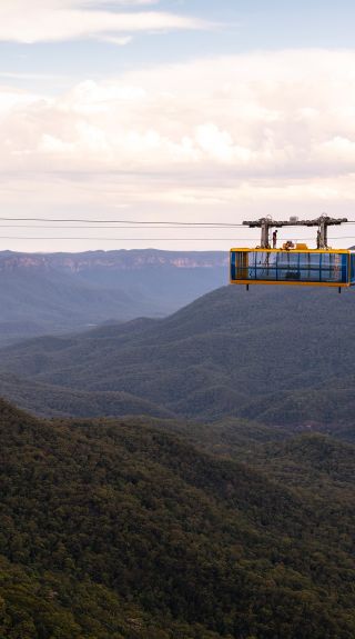 Beyond Skyway experience at Scenic World, Katoomba