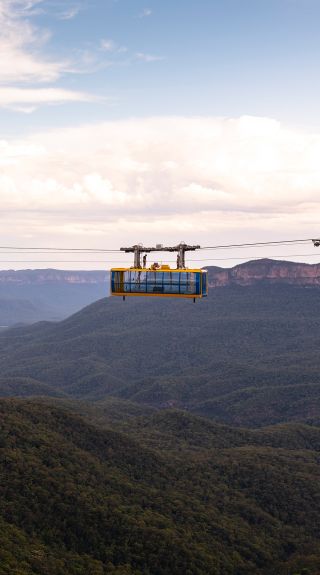 Beyond Skyway experience at Scenic World, Katoomba