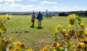 Couple on luxury helicopter winery tour at Printhie Wines Cellar Door, Orange