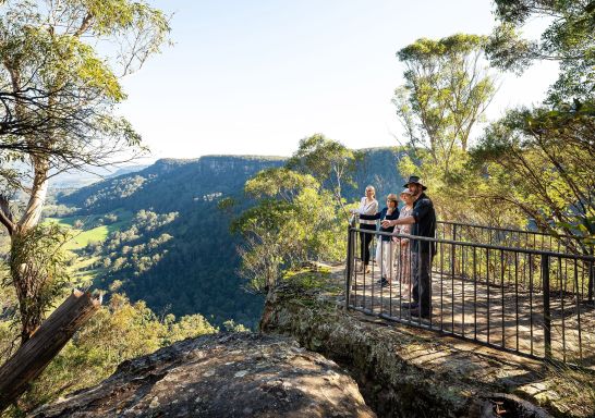 Friends exploring the bush with Experience Nature, Berrima
