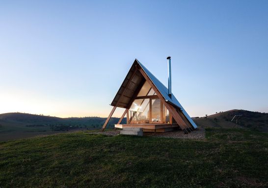 Eco Hut at Kimo Estate - Credit: Hilary Bradford