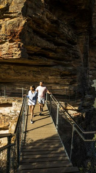 Three Sisters, Blue Mountains - Credit: Mark Bean | Department of Planning and Environment