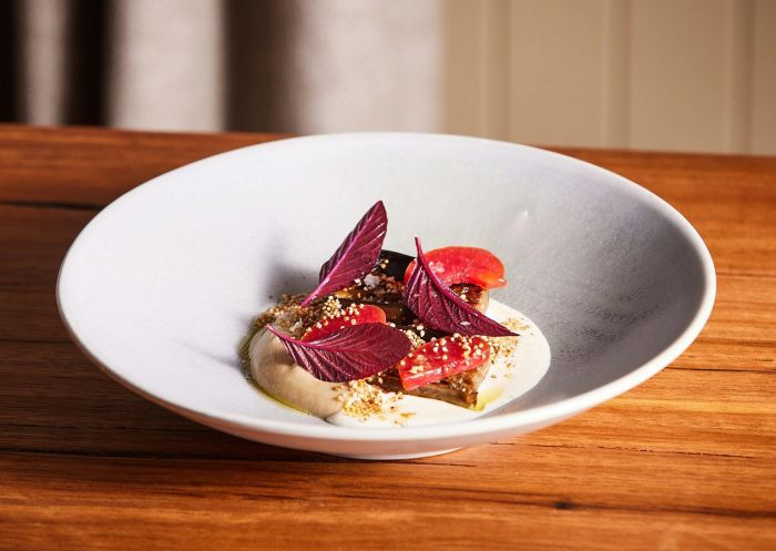 Megalong Restaurant, Megalong Valley - Credit: Megalong Restaurant Chef Colin Barker dish at Megalong Restaurant, Megalong Valley