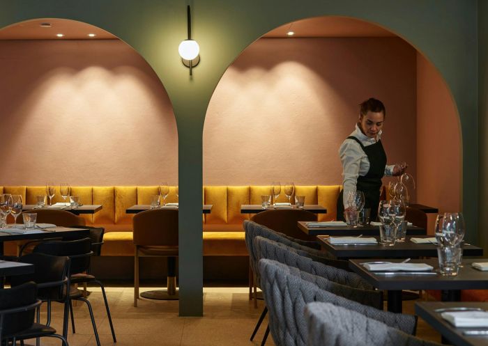 Blaq at Kyah Hotel, Blackheath - Credit: Steven Woodburn Interior of Blaq at the Kyah Hotel restaurant, Blackheath