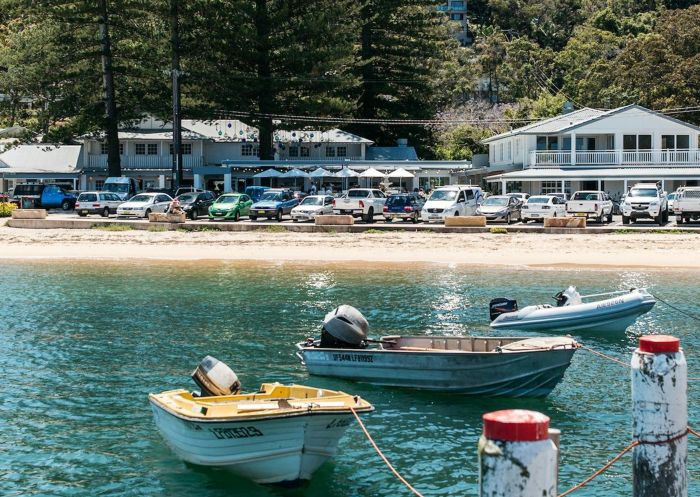 Scenic view from the beach at The Boathouse Patonga, Patonga
