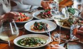 Selection of dishes at The Union Bank, Orange