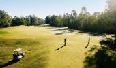 Tee off right alongside the river